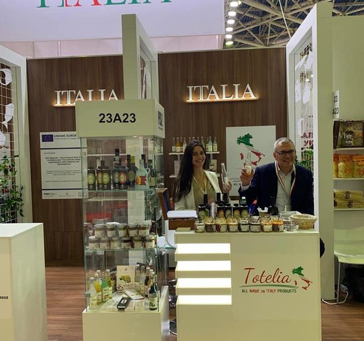 BIBITE BONA TRA LE 47 AZIENDE ITALIANE PRESENTI AL PRODEXPO 2019 A MOSCA 26° INTERNATONAL FOOD EXHIBITION FOOD & BEVERAGE